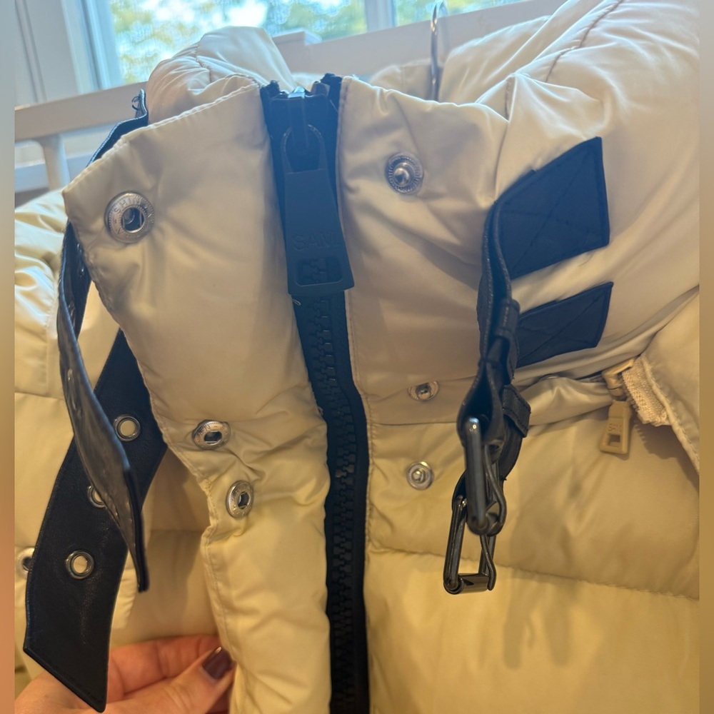 SAM NY Cream Down Puffer Jacket - Picture 11 of 13